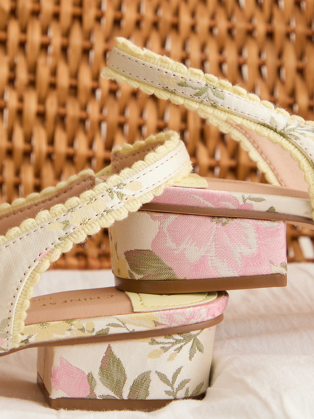 Mango Slingback Flats Detail 3 - ARULA