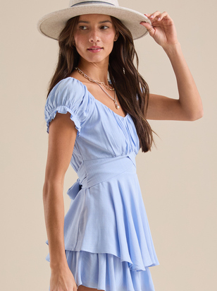 Haisley Double Layered Romper - ARULA