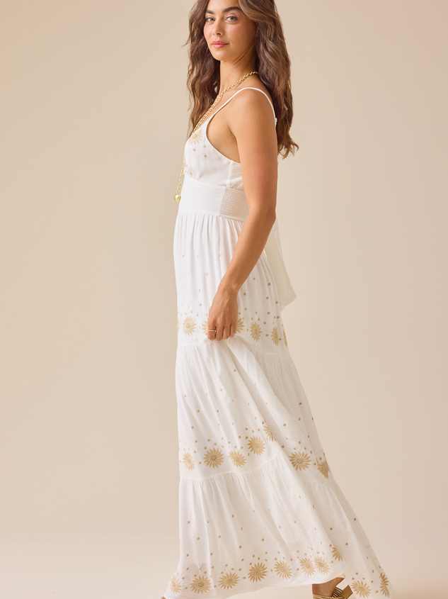 Izzy Maxi Dress Detail 4 - ARULA