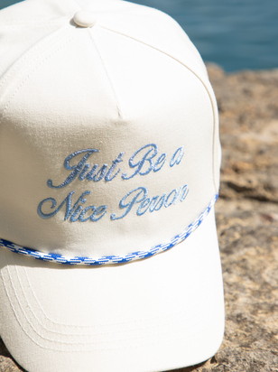 Just Be a Nice Person Trucker Hat - ARULA