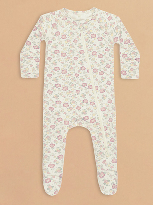 Pheobe Floral Footie by Quincy Mae - ARULA - 