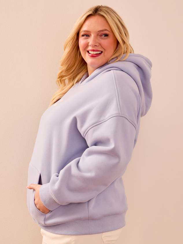 Literally Just A Girl Bow Hoodie Detail 2 - ARULA