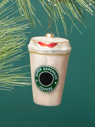 Expensive Coffee Christmas Ornament - ARULA