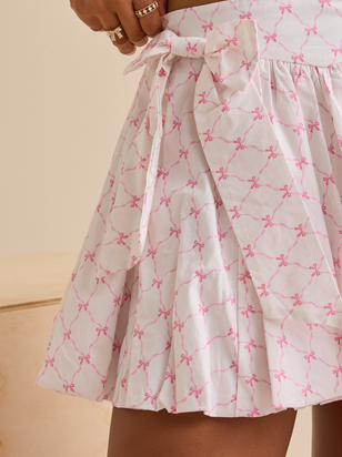 Myla Bubble Skirt - ARULA