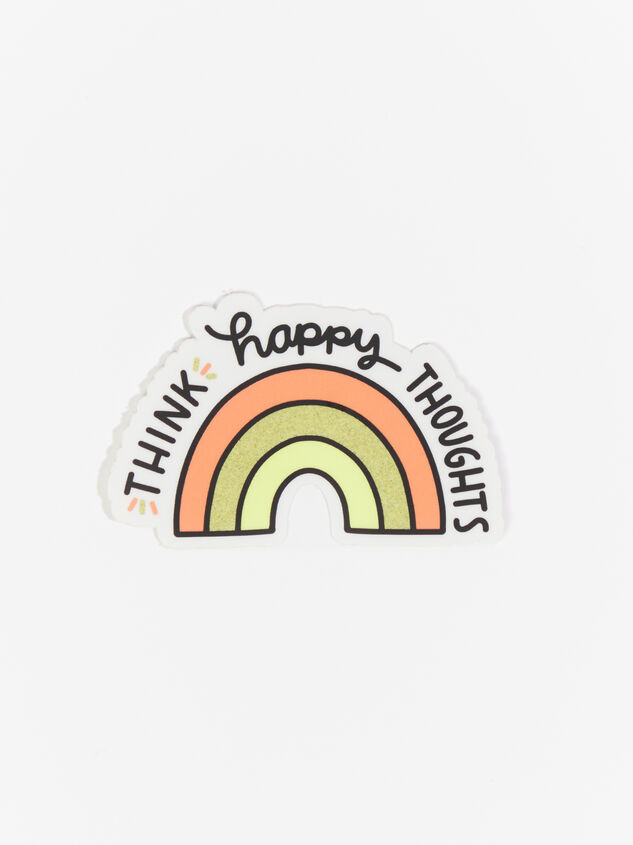 Think Happy Thoughts Sticker - ARULA