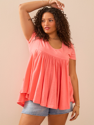Andi Babydoll Tunic Top - ARULA