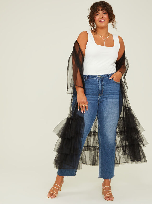 Symphony Mesh Duster Detail 4 - ARULA