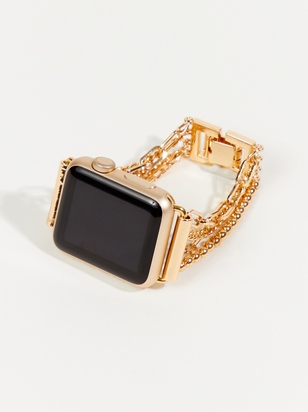 Paperclip Chain Layered Watch Band - ARULA