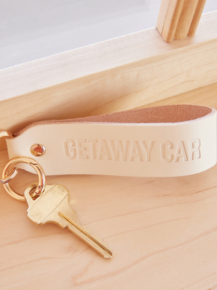 Getaway Car Leather Keychain - ARULA