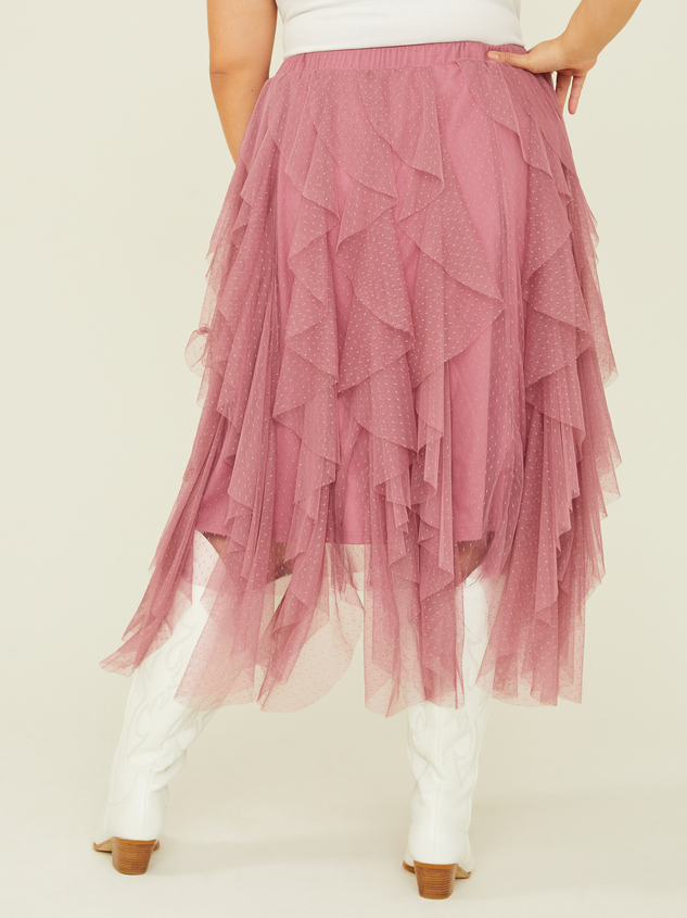 Nia Tulle Maxi Skirt Detail 5 - ARULA