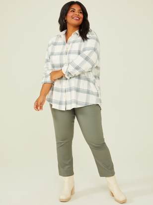 Scout Plaid Flannel Top - ARULA