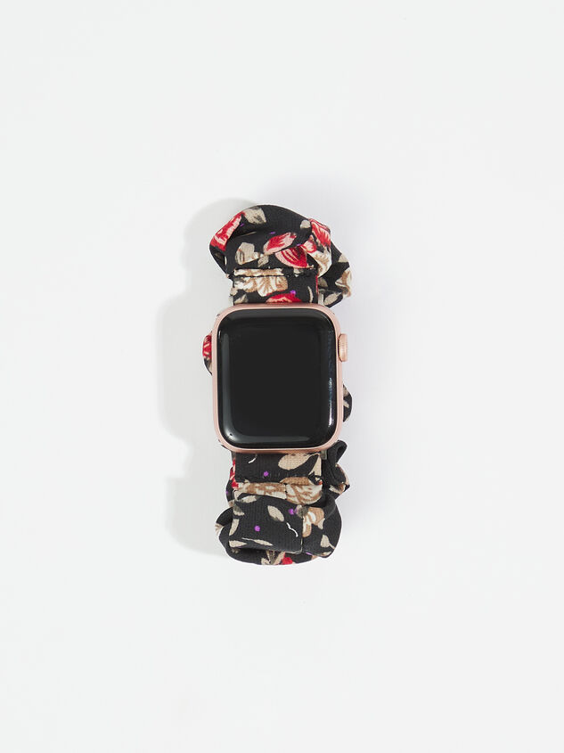 Floral Stretch Smart Watch Band Detail 2 - ARULA