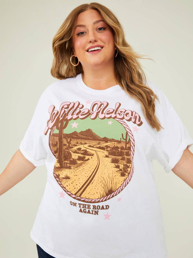Willie Nelson Oversized Tee - ARULA