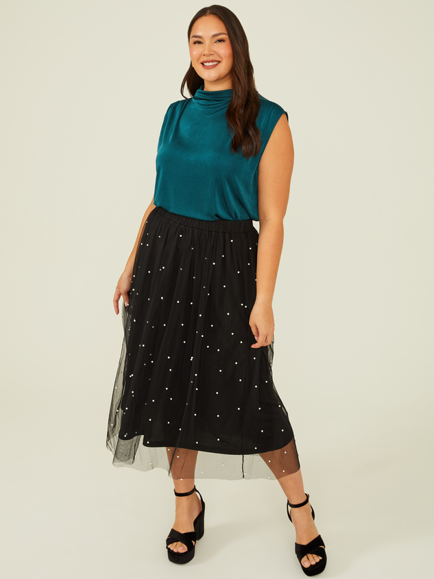 Juni Mock Neck Bodysuit Detail 2 - ARULA