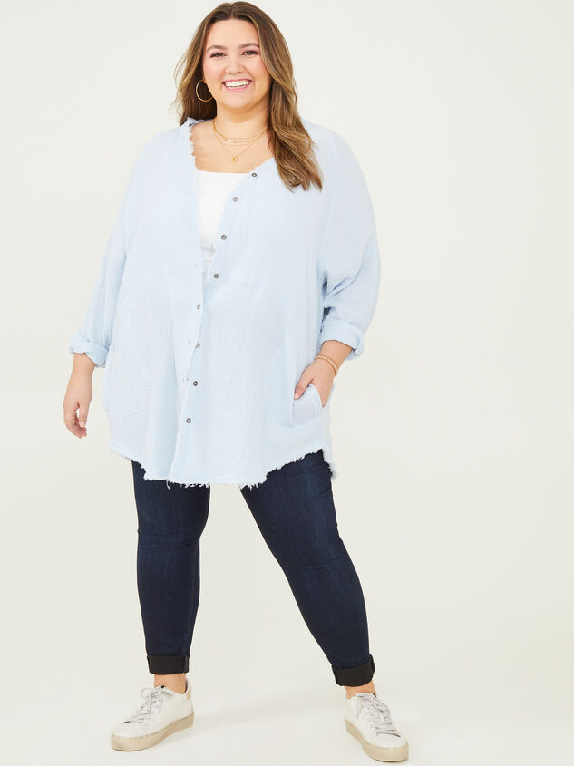 June Buttondown Top Detail 4 - ARULA