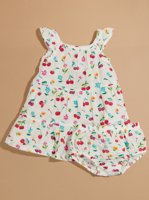 Cherry Floral Tank and Bloomer Set - ARULA