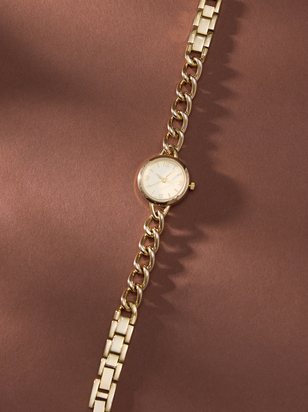 Round the Clock Chain Watch - ARULA - 
