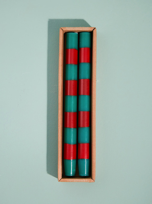 Colorblock Christmas Candle Set - ARULA