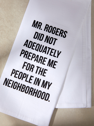 Mr. Rogers Tea Towel - ARULA