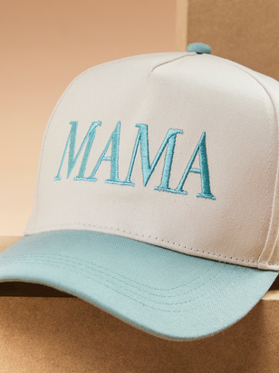 Mama Embroidered Trucker Hat - ARULA