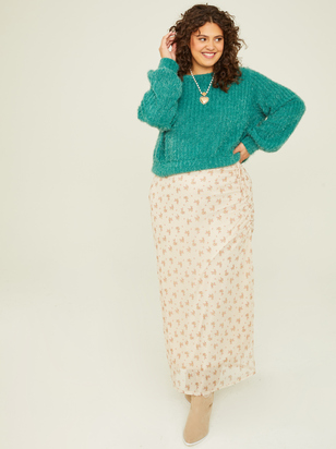 Hadley Eyelash Sweater - ARULA