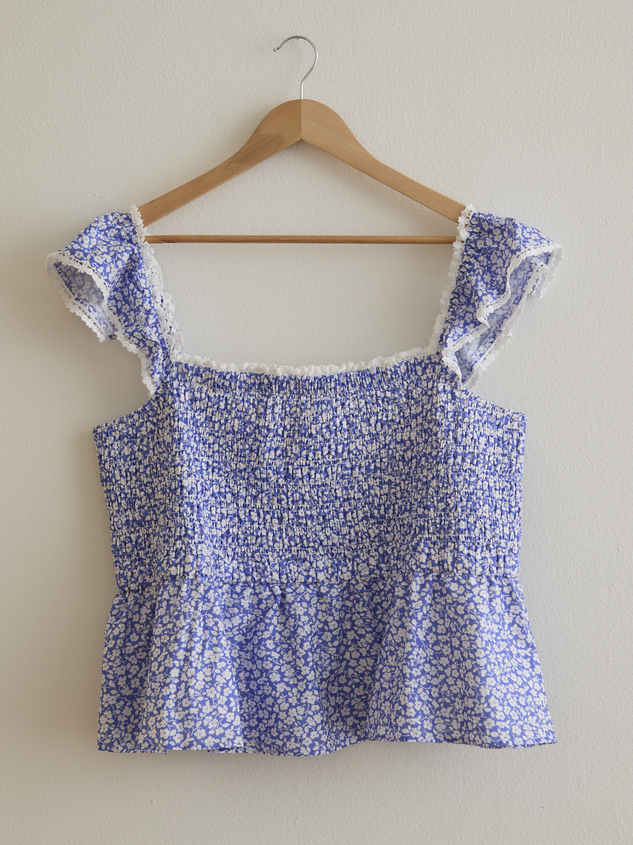 Indie Smocked Babydoll Top - ARULA