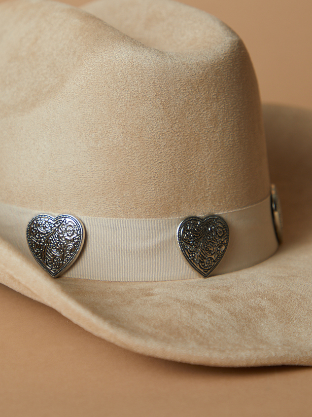 Kelly Heart Cowboy Hat Detail 2 - ARULA