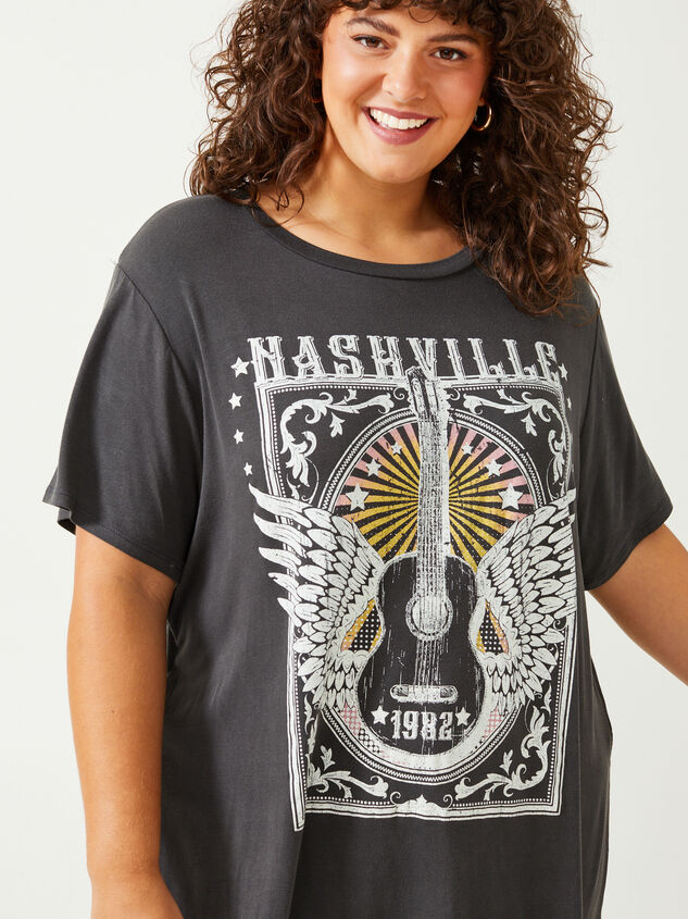 Nashville Wings Tee Detail 4 - ARULA