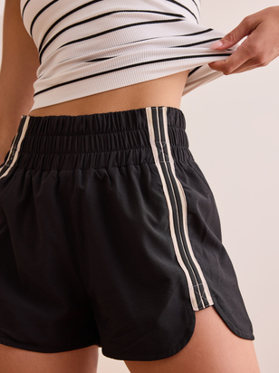 Varsity Stripe Shorts - ARULA