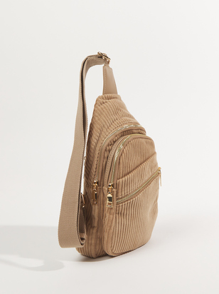 Corduroy Sling Bag - ARULA