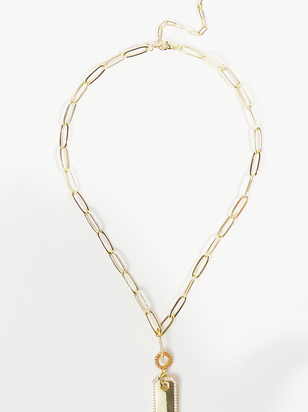 Tag Chain Necklace - ARULA