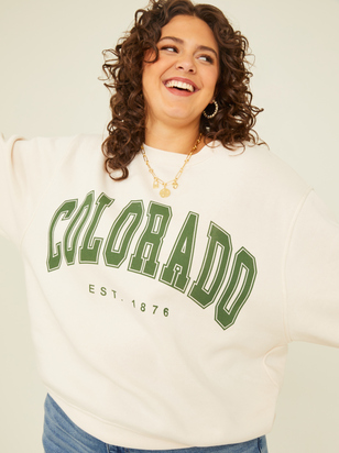 Colorado Fleece Sweatshirt - ARULA