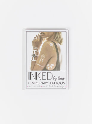 White-Out Temporary Tattoo Pack - ARULA