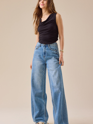 Alaya Cowl-Neck Top - ARULA