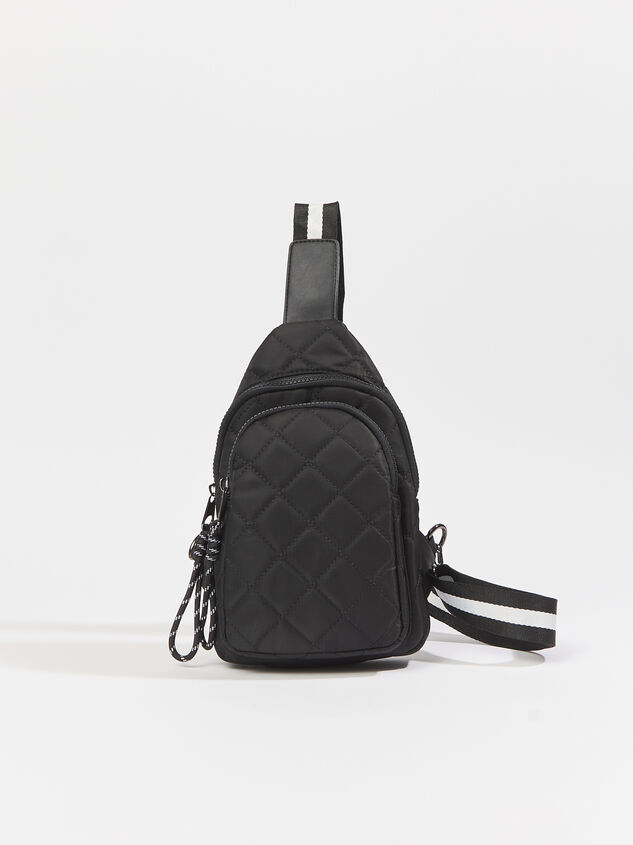 Ace Quilted Sling Bag Detail 1 - ARULA