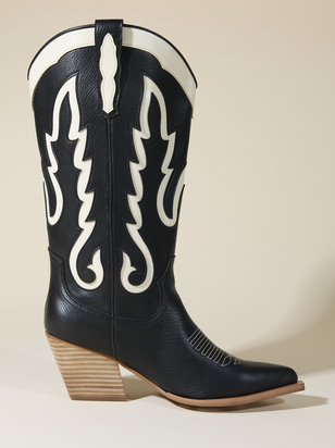 Ida Cutout Western Boot - ARULA