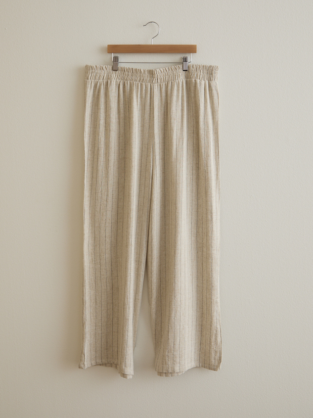 Brayden Stripe Linen Pant - ARULA