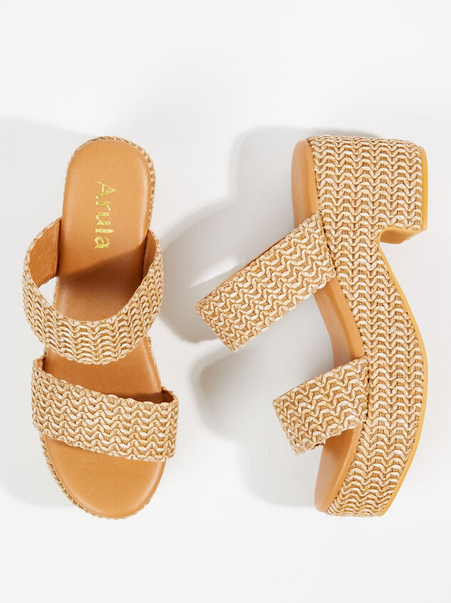 Ocean Ave Wide Width Wedges Detail 5 - ARULA