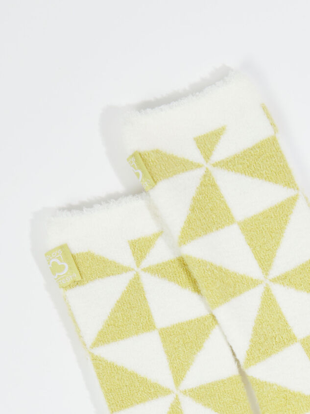 Geometric Socks Detail 2 - ARULA