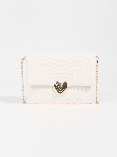 Leather Heart Crossbody - ARULA