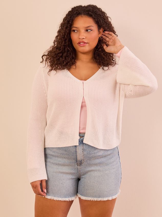 Aria Open Cardigan Detail 3 - ARULA