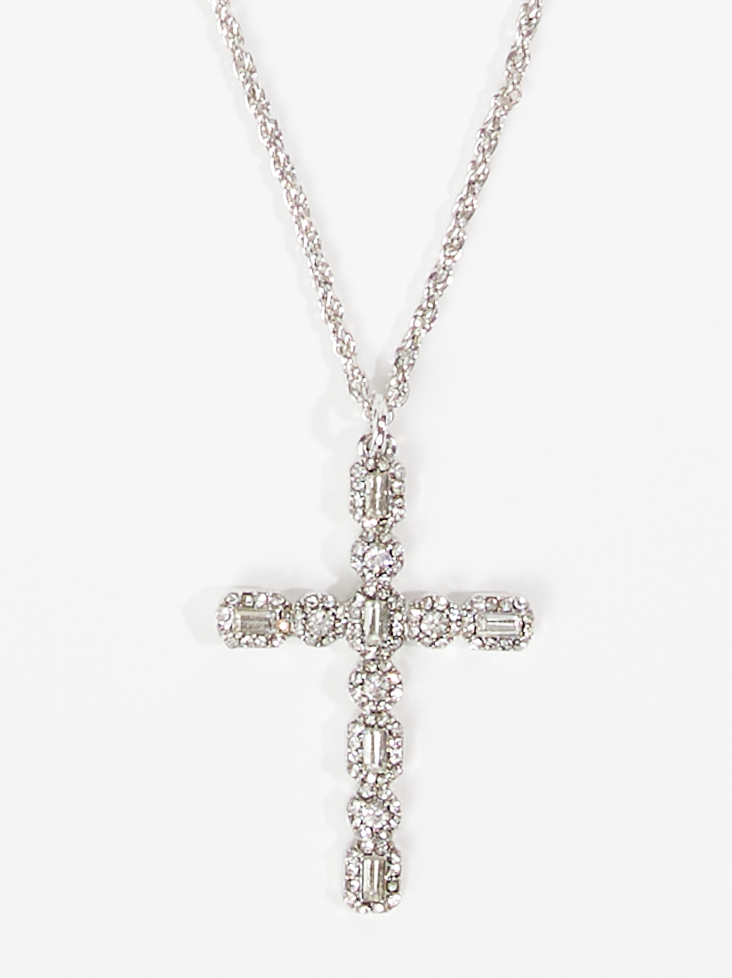 Cross outlet rope chain