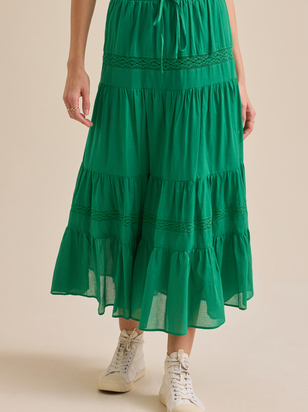 Austin Lace Midi Skirt - ARULA