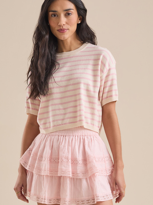 Raleigh Layered Lace Shorts - ARULA - 