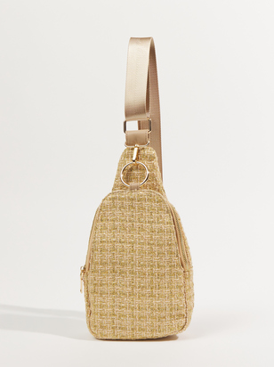 Ellie Tweed Sling Bag - ARULA