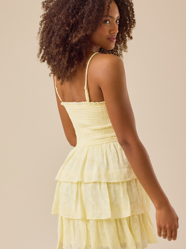 Abbey Mini Dress Detail 3 - ARULA