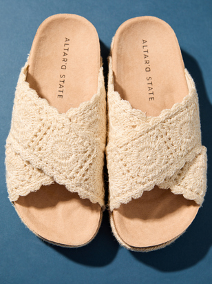 Taylor Crochet Sandals - ARULA