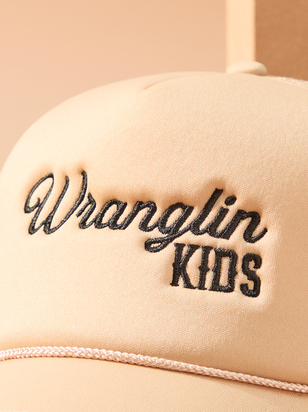 Wranglin Kids Embroidered Hat - ARULA