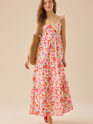 Lindy Floral Maxi Dress - ARULA - 