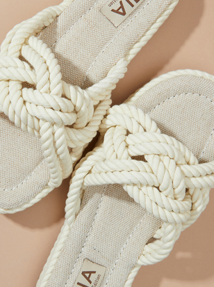 Miko Rope Sandals By Mia Limited - ARULA
